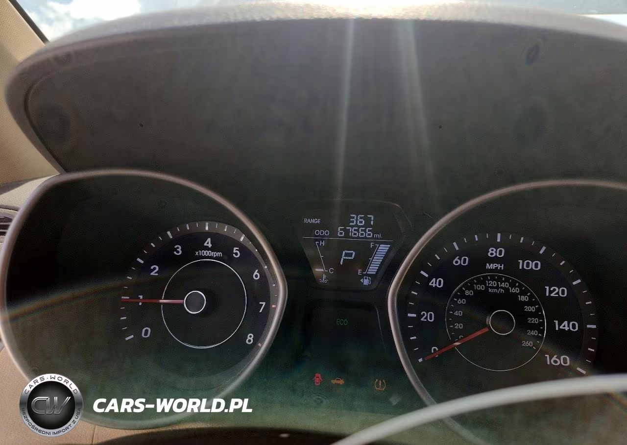 2013 Hyundai Elantra Gls VIN:5NPDH4AE6DH344551 - 9