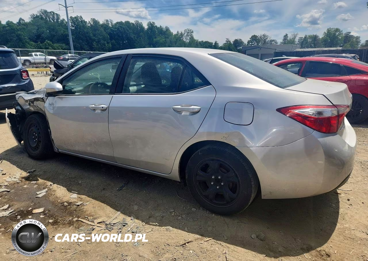 2016 Toyota Corolla Le VIN:2T1BURHE5GC577477 - 2