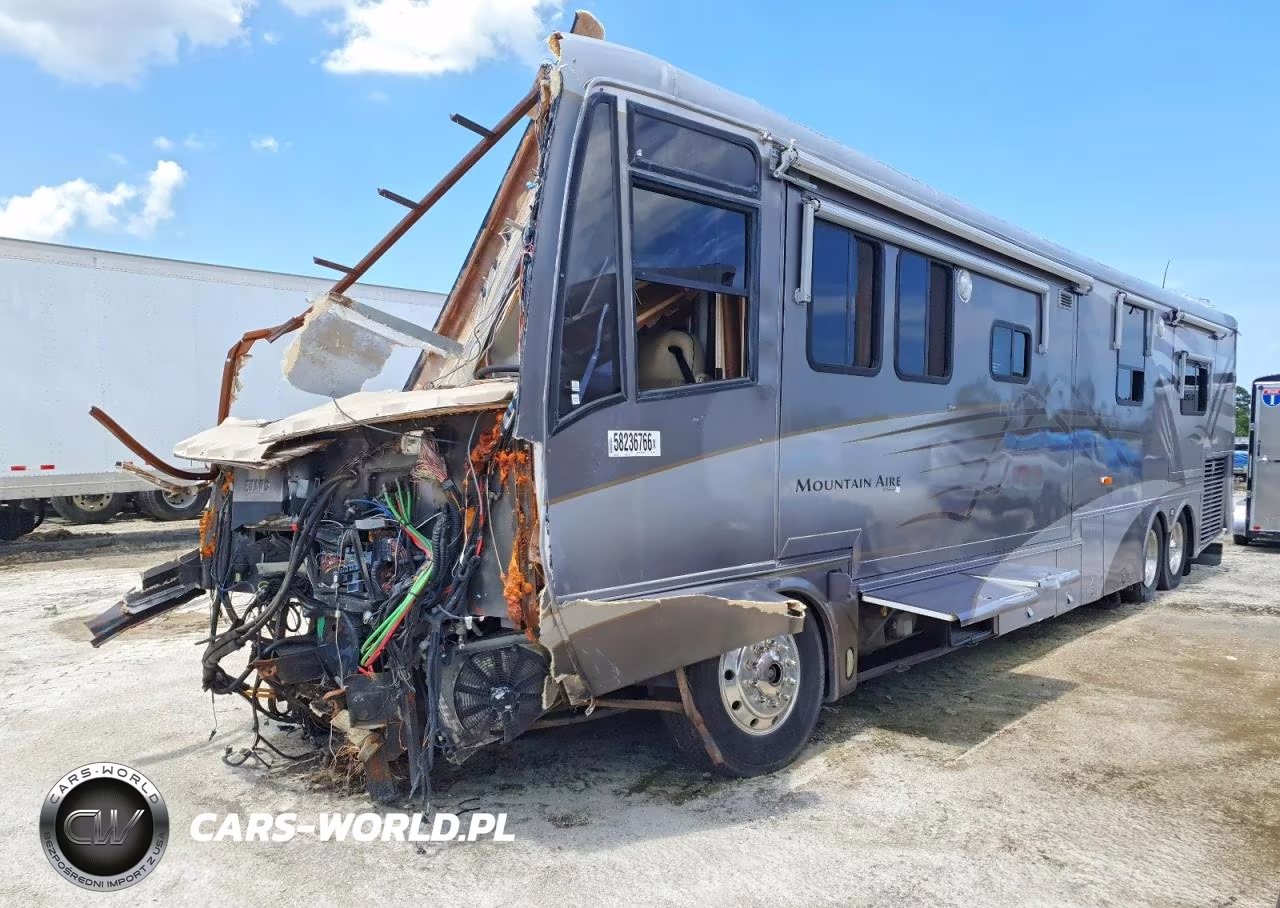 2002 Spartan Mountain Aire Rv VIN:4VZAT34952C040841 - 2