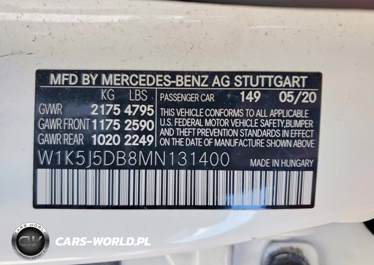 2021 Mercedes-Benz Cla 45 Amg VIN:W1K5J5DB8MN131400 - 12