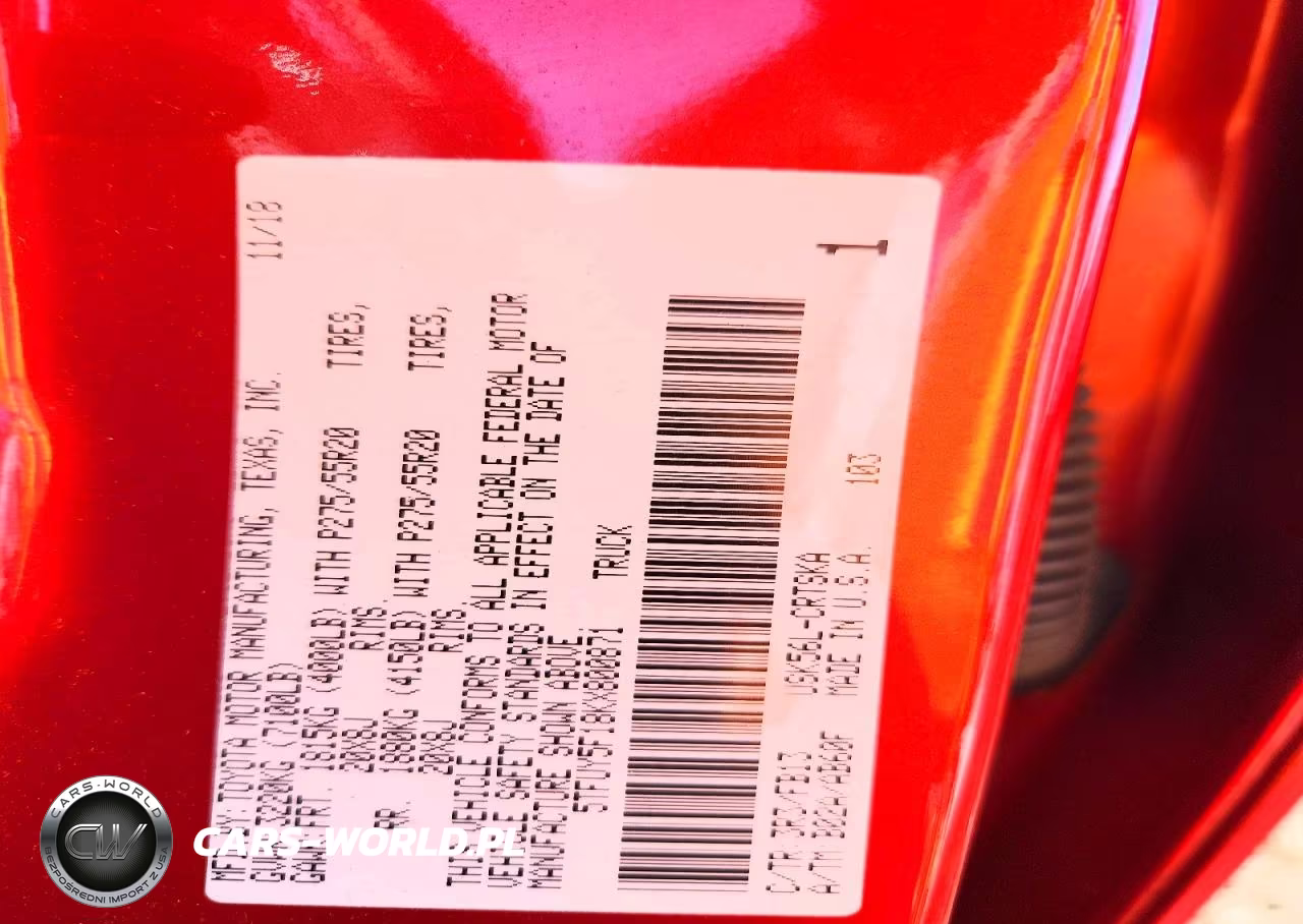 2019 Toyota Tundra Sr5 VIN:5TFUY5F18KX800871 - 12