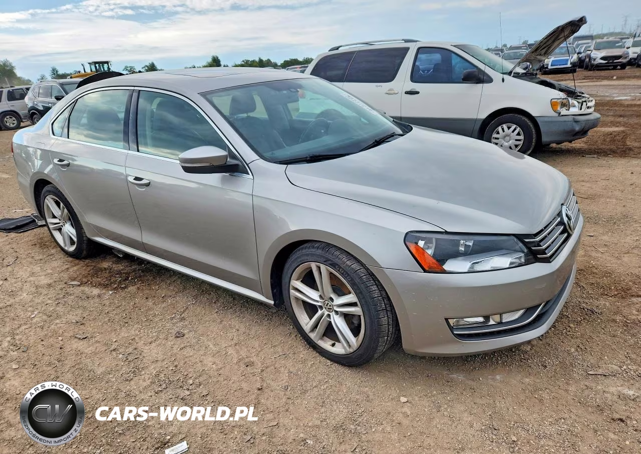 2014 Volkswagen Passat Se VIN:1VWBM7A31EC021618 - 4