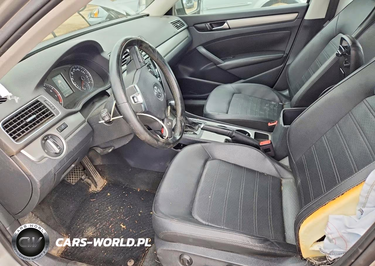 2014 Volkswagen Passat Se VIN:1VWBM7A31EC021618 - 7