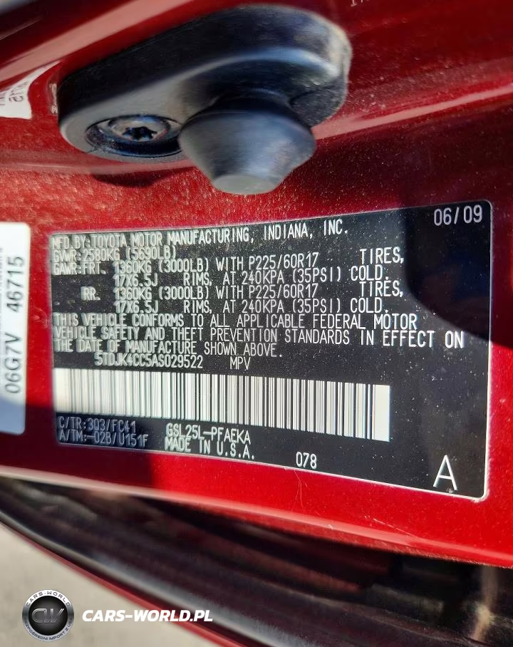2010 Toyota Sienna Le VIN:5TDJK4CC5AS029522 - 13