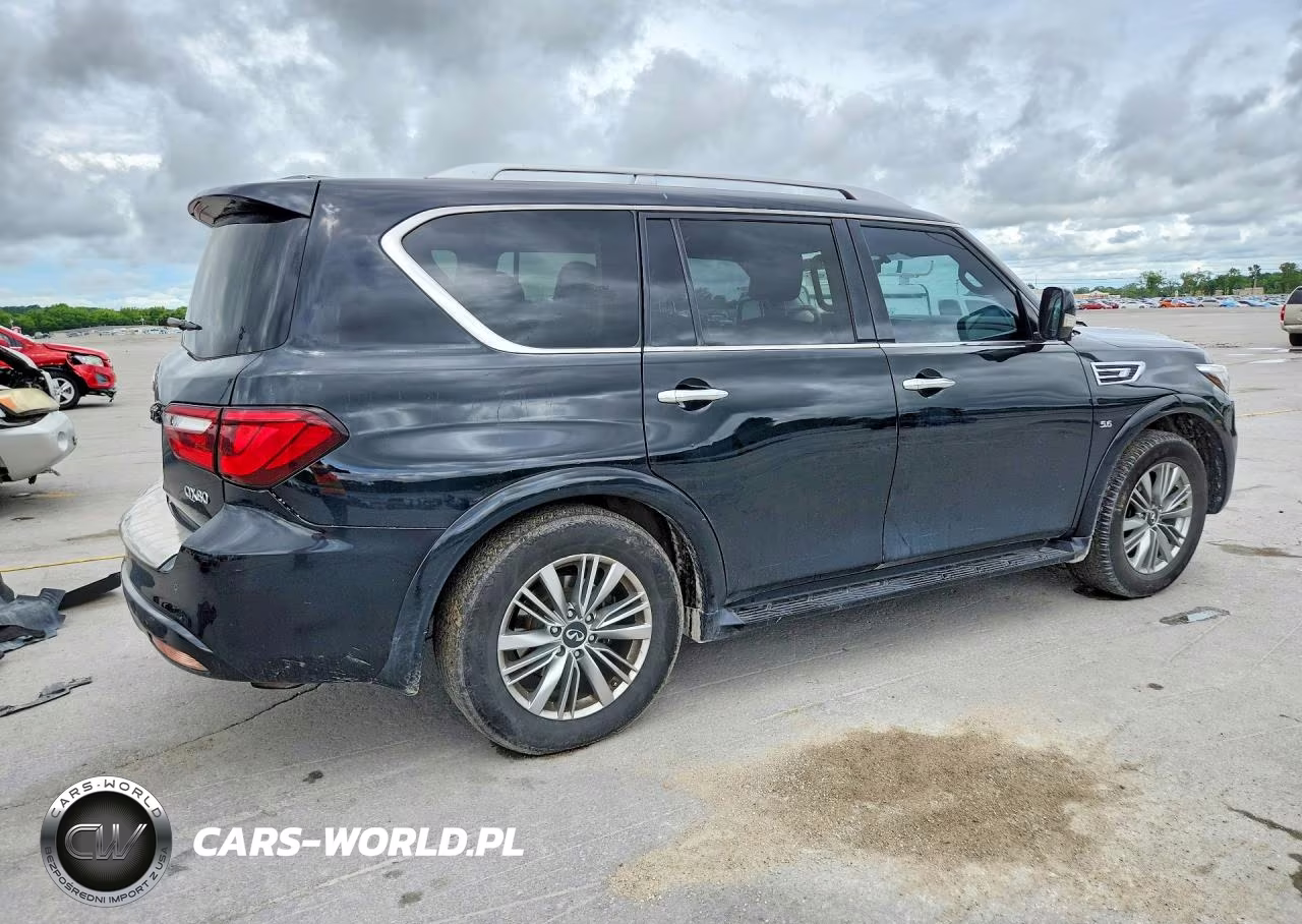 2020 Infiniti Qx80 Luxe VIN:JN8AZ2NF9L9704446 - 3
