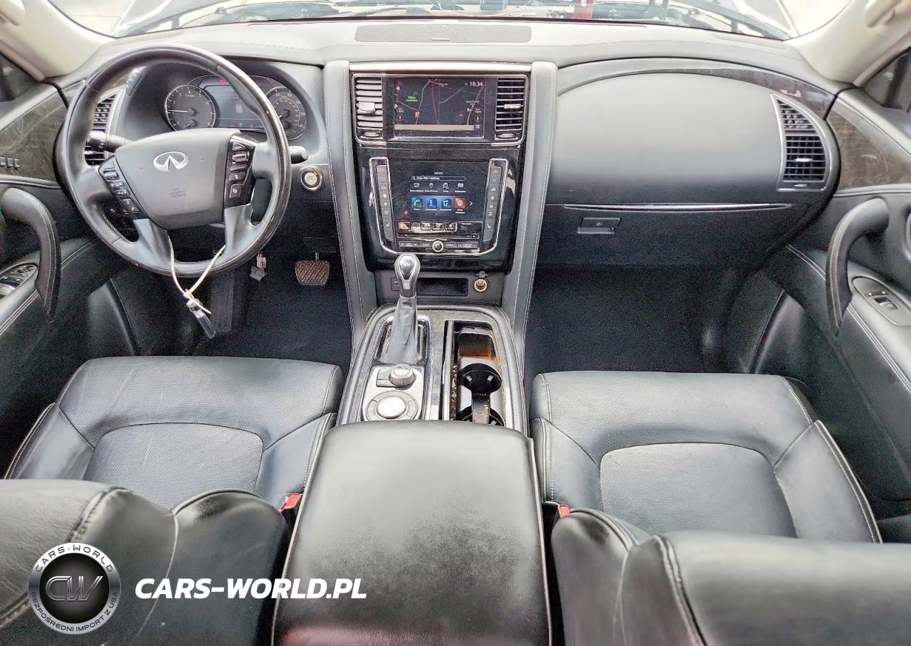 2020 Infiniti Qx80 Luxe VIN:JN8AZ2NF9L9704446 - 8