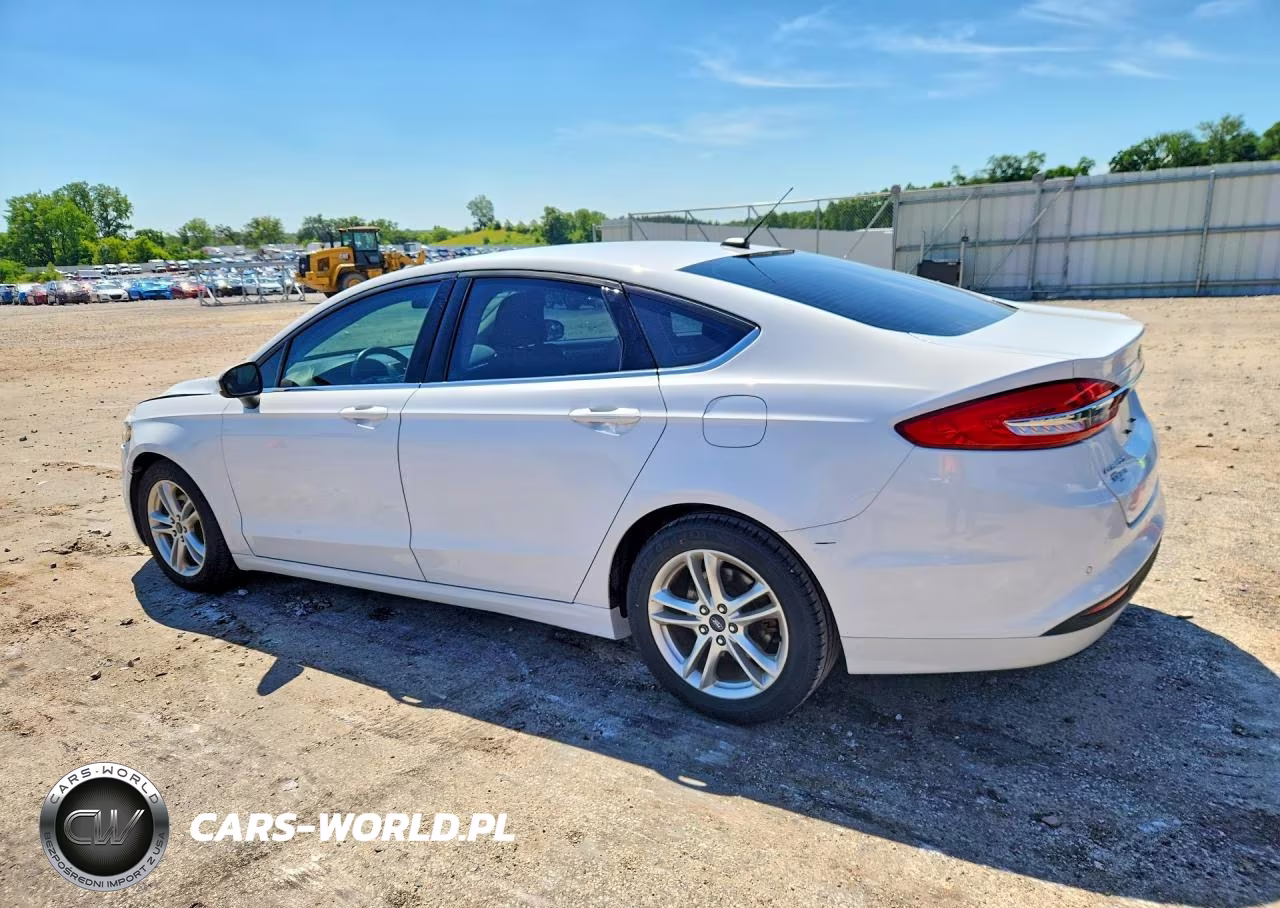 2018 Ford Fusion Se VIN:3FA6P0H74JR159506 - 2