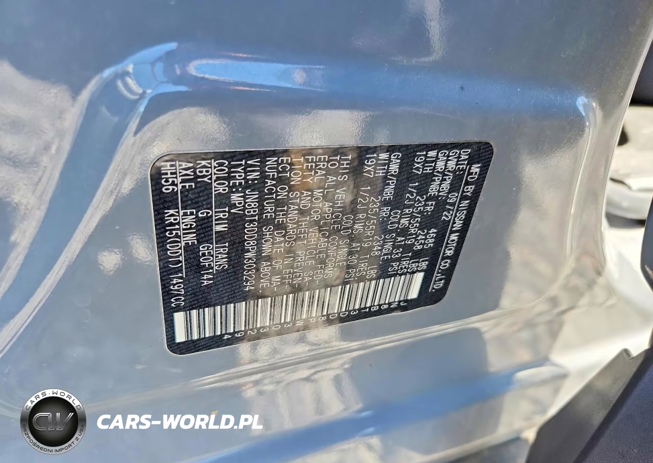 2023 Nissan Rogue Platinum VIN:JN8BT3DD8PW303294 - 12