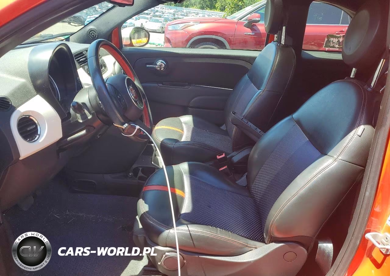 2013 Fiat 500 Electric VIN:3C3CFFGE2DT751050 - 7