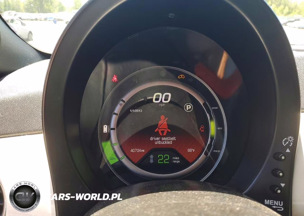 2013 Fiat 500 Electric VIN:3C3CFFGE2DT751050 - 9