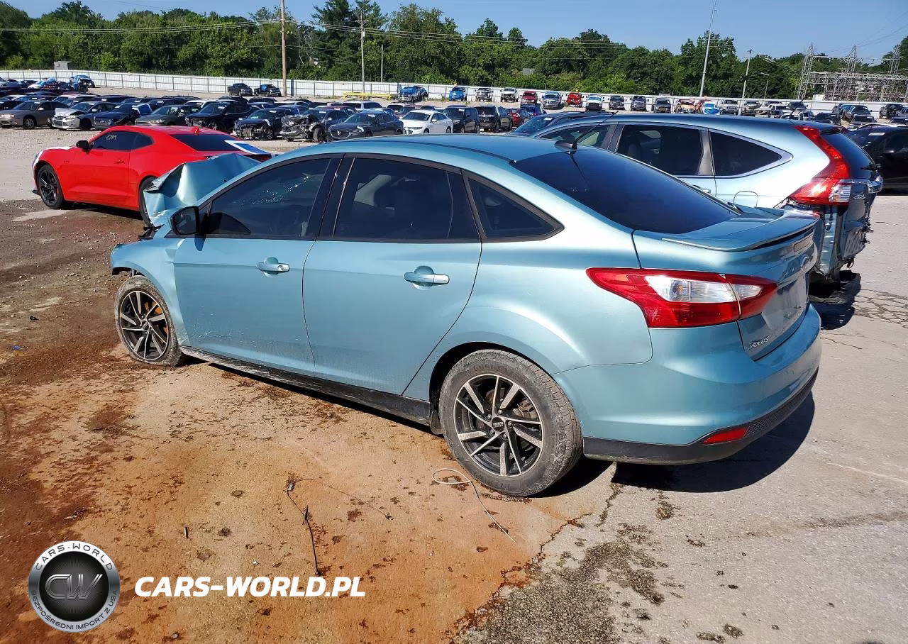 2012 Ford Focus Se VIN:1FAHP3F2XCL219503 - 2