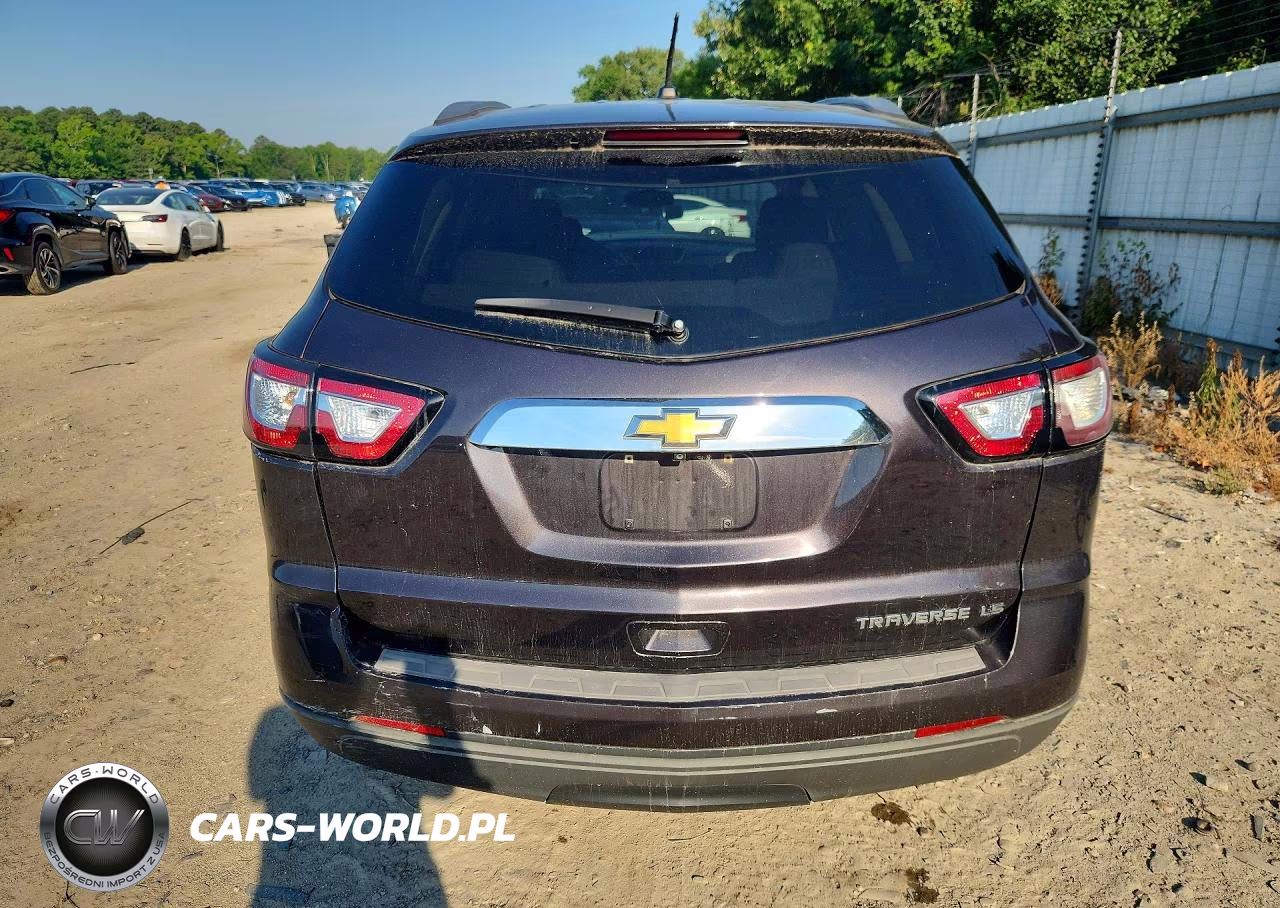 2015 Chevrolet Traverse Ls VIN:1GNKRFED0FJ387463 - 6