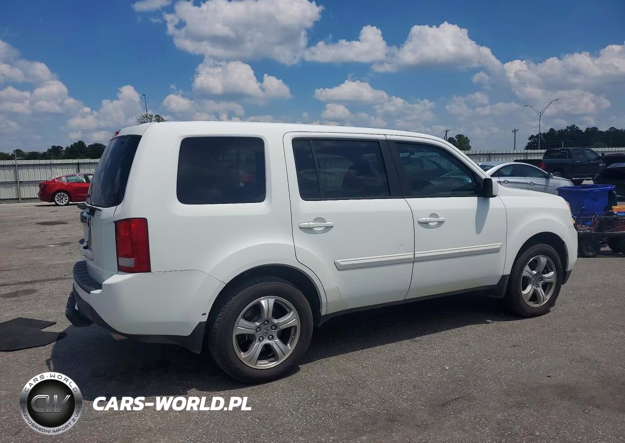 2013 Honda Pilot Exln VIN:5FNYF3H73DB042545 - 3
