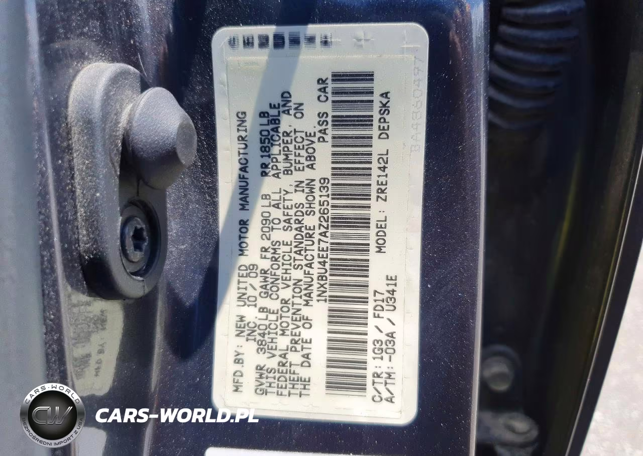 2010 Toyota Corolla S VIN:1NXBU4EE7AZ265139 - 13