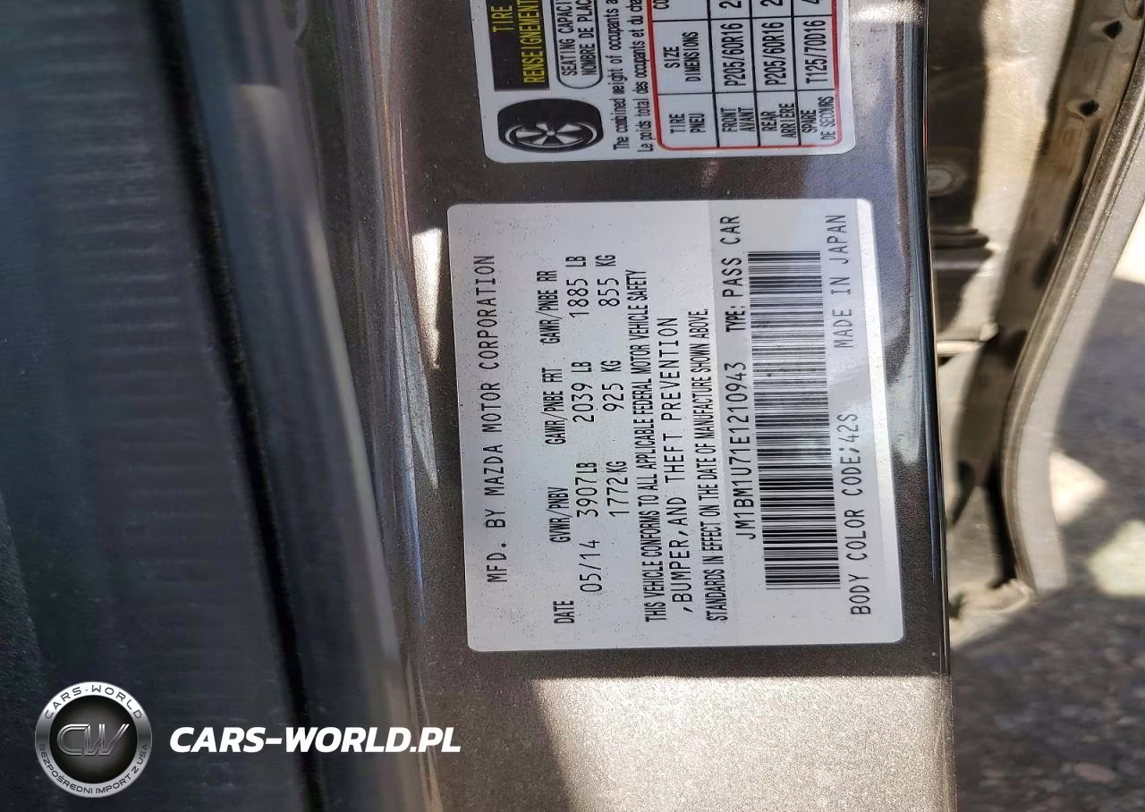 2014 Mazda 3 Sport VIN:JM1BM1U71E1210943 - 12
