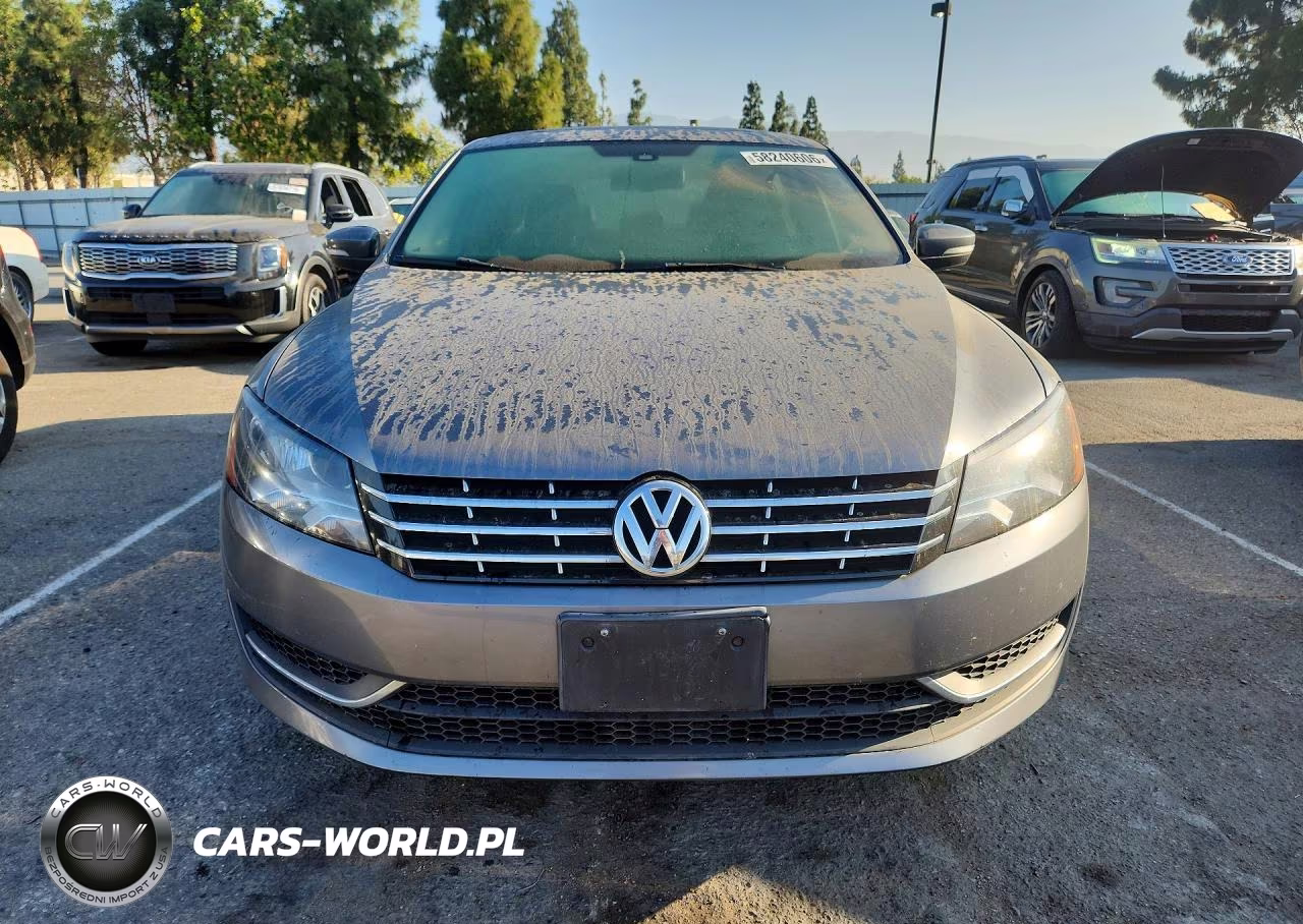 2013 Volkswagen Passat Se VIN:1VWBN7A37DC030111 - 5
