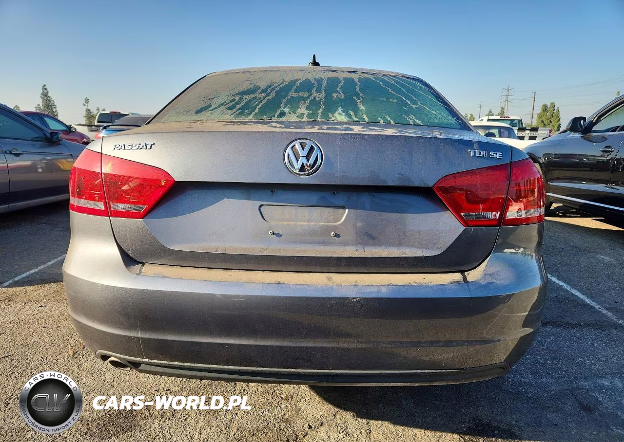 2013 Volkswagen Passat Se VIN:1VWBN7A37DC030111 - 6