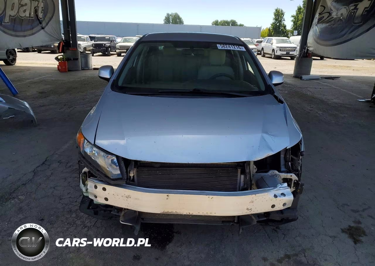 2012 Honda Civic Lx VIN:2HGFB2F56CH578656 - 5