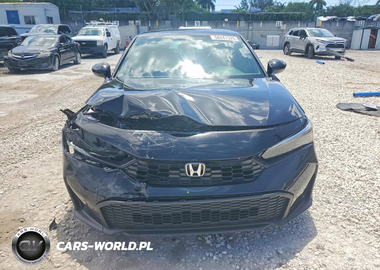 2025 Honda Civic Sport VIN:2HGFE2F59SH538027 - 5