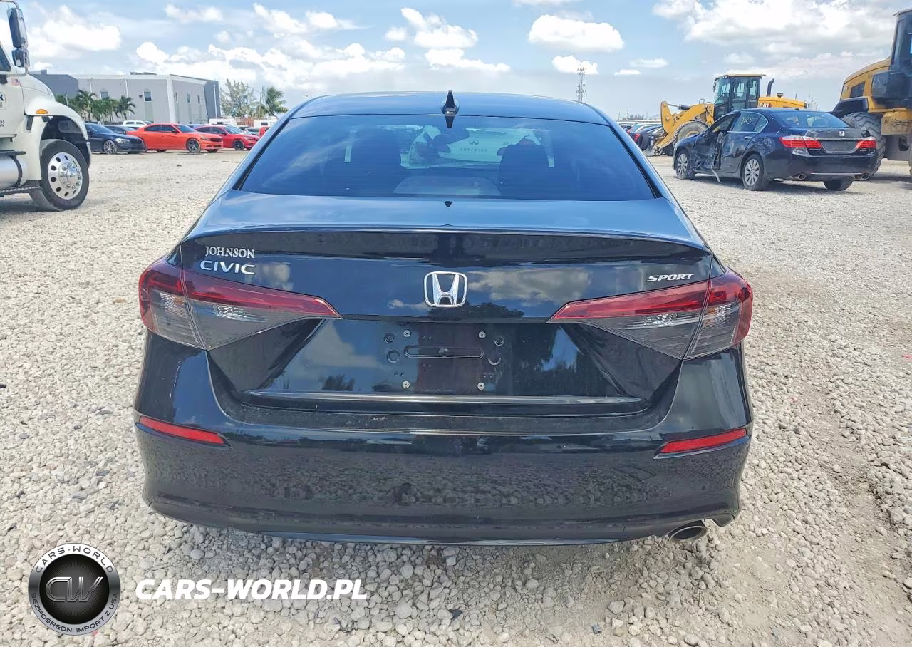2025 Honda Civic Sport VIN:2HGFE2F59SH538027 - 6