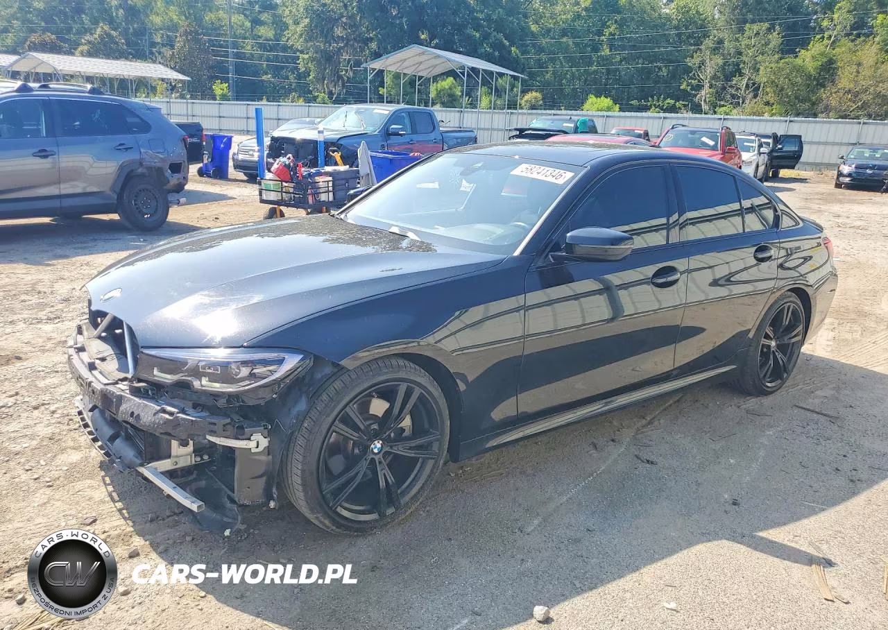 2022 BMW 330I VIN:3MW5R1J09N8C42814 - 1