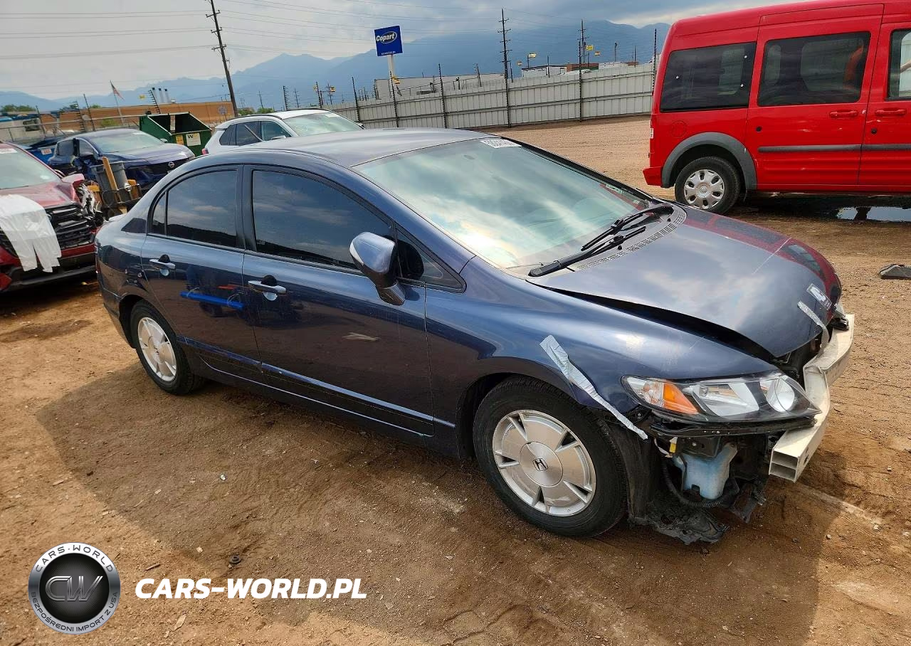 2008 Honda Civic Hybrid VIN:JHMFA36288S019119 - 4