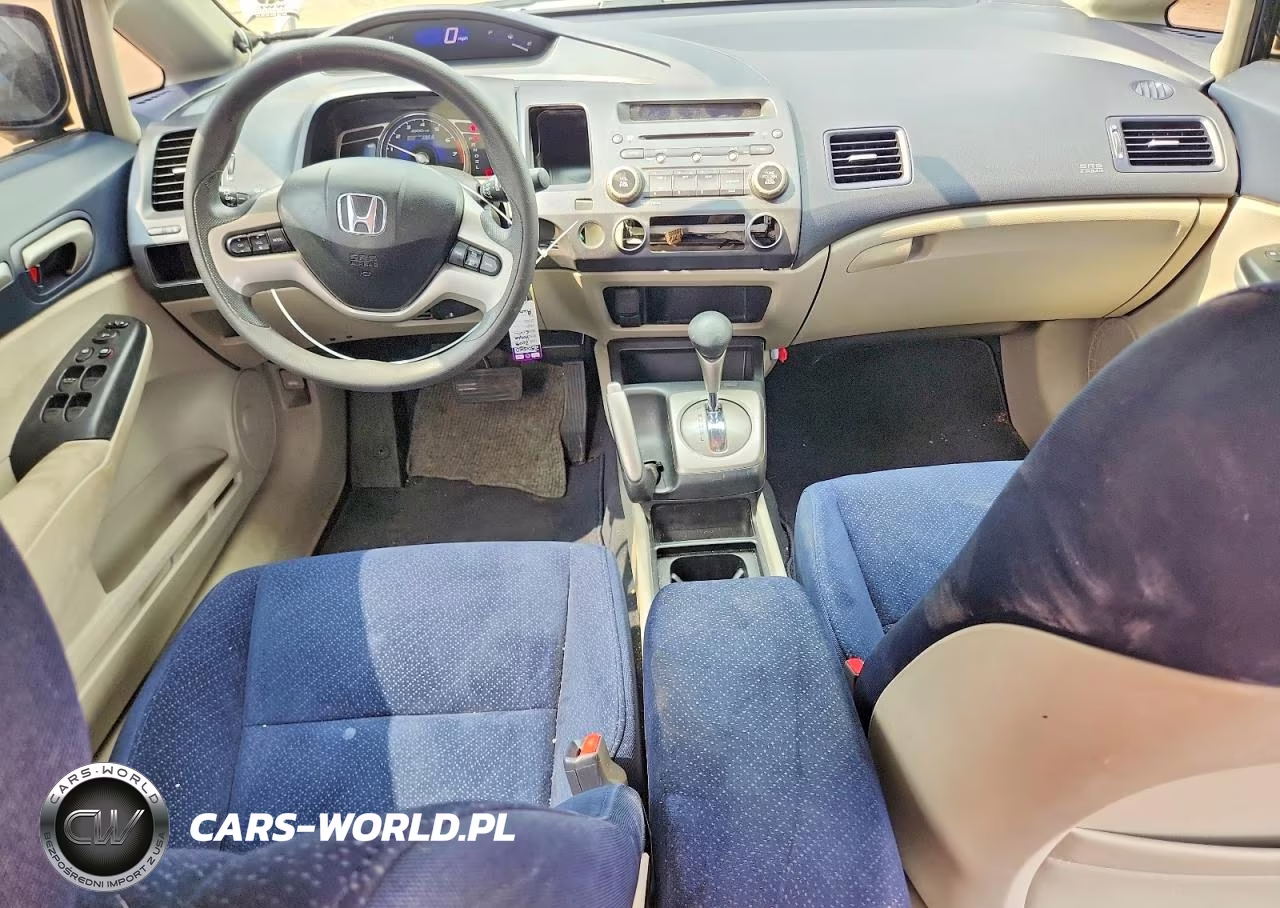 2008 Honda Civic Hybrid VIN:JHMFA36288S019119 - 8