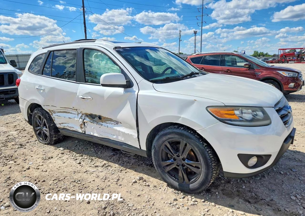 2012 Hyundai Santa Fe Limited VIN:5XYZKDAGXCG130080 - 4