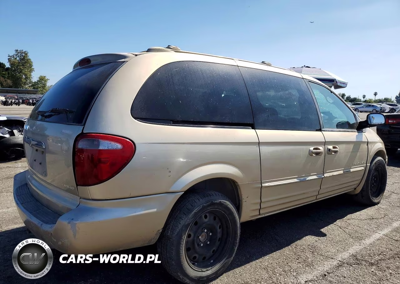 2001 Chrysler Town & Country Limited VIN:2C8GP64L81R234779 - 3