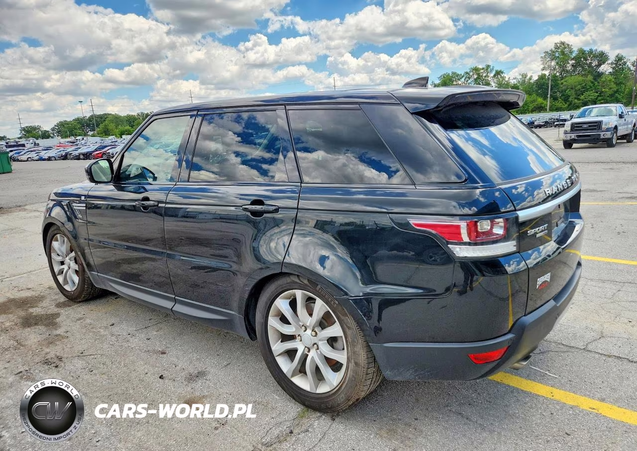 2017 Land Rover Range Rover Sport Hse VIN:SALWR2FV2HA169885 - 2
