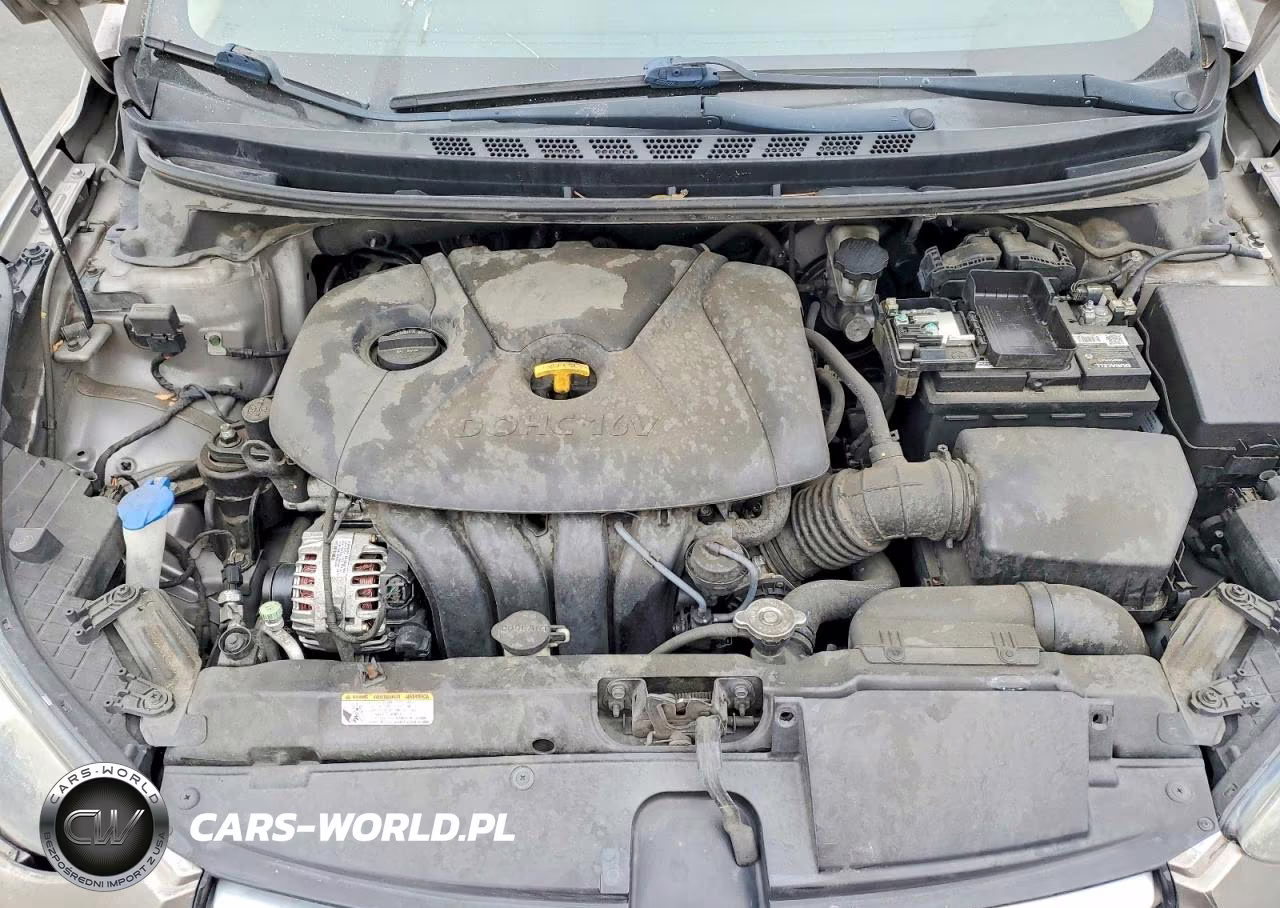 2013 Hyundai Elantra Gls VIN:5NPDH4AE0DH186045 - 11