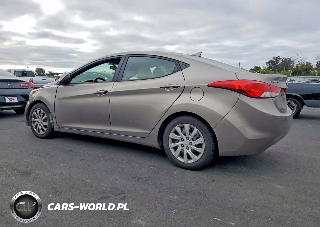 2013 Hyundai Elantra Gls VIN:5NPDH4AE0DH186045 - 2