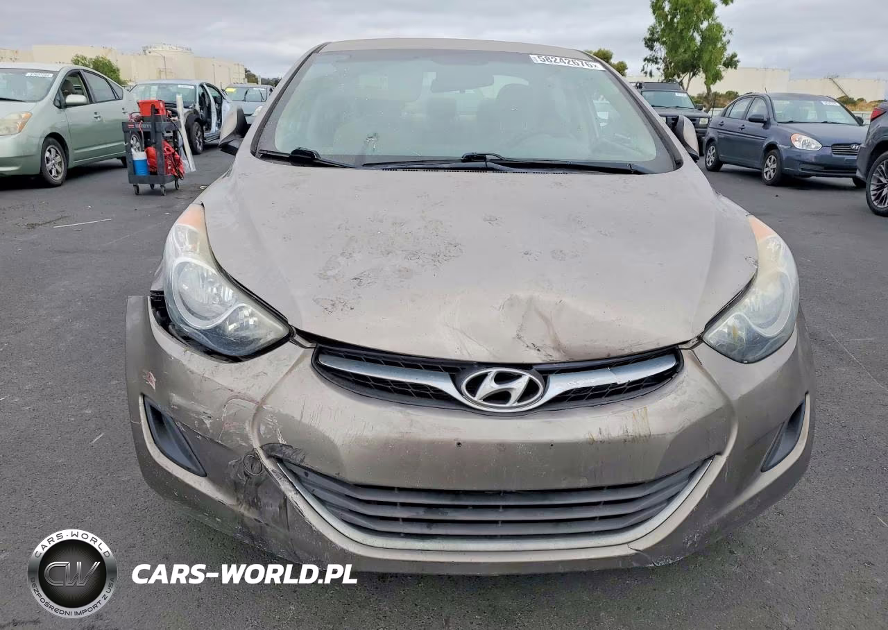2013 Hyundai Elantra Gls VIN:5NPDH4AE0DH186045 - 5