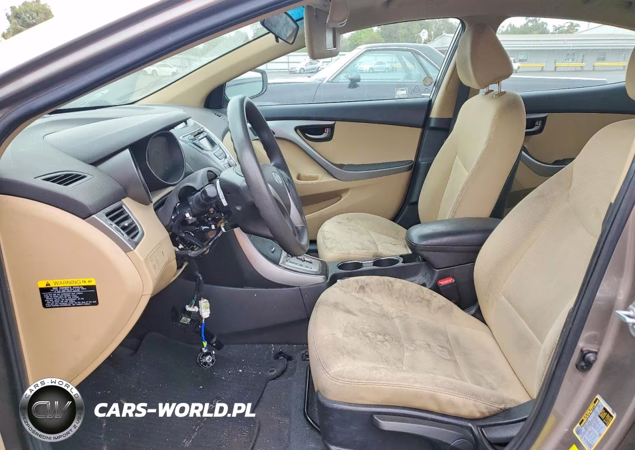 2013 Hyundai Elantra Gls VIN:5NPDH4AE0DH186045 - 7