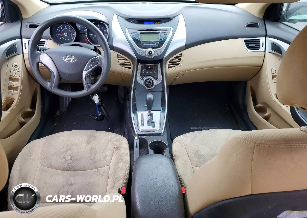 2013 Hyundai Elantra Gls VIN:5NPDH4AE0DH186045 - 8