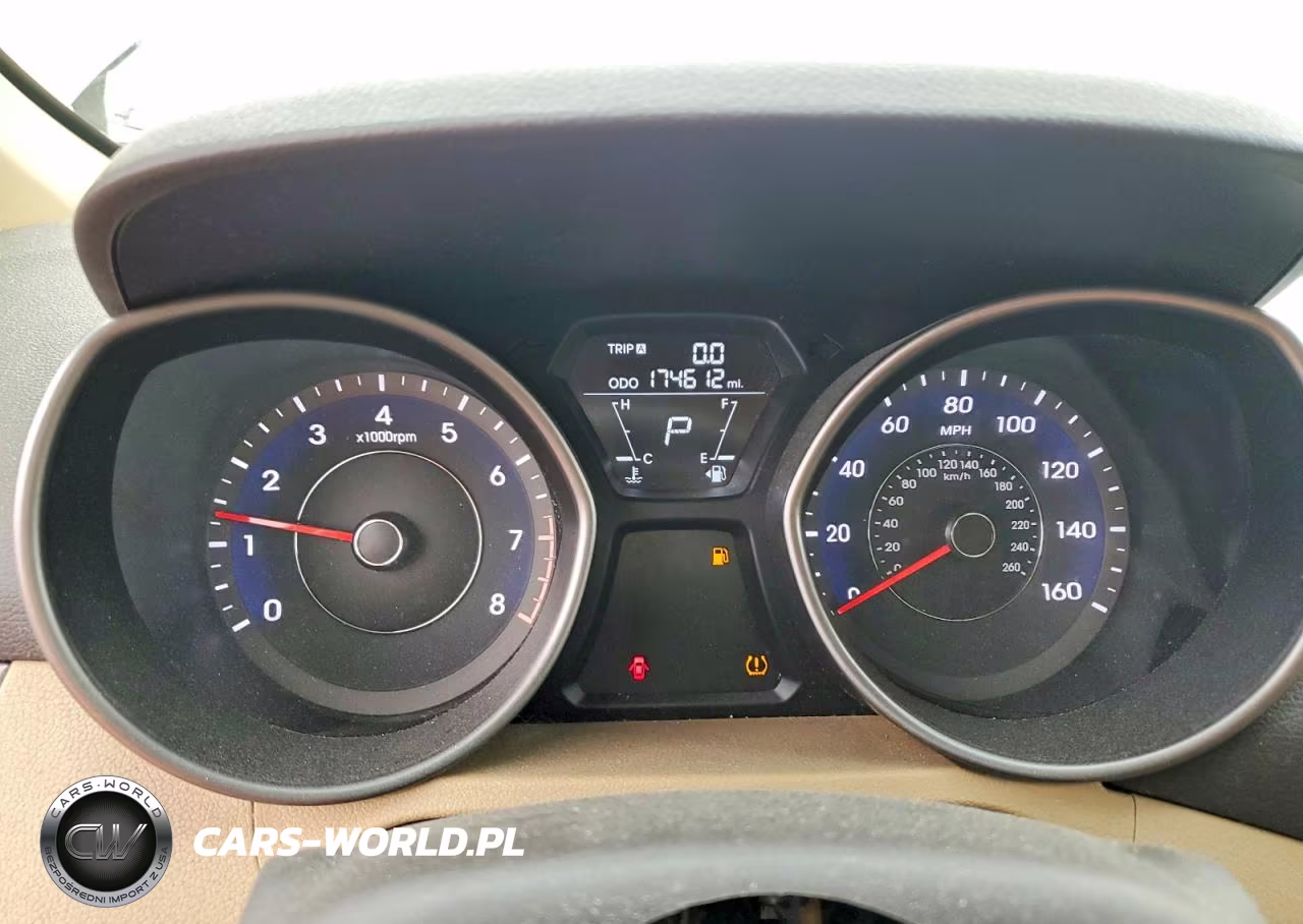 2013 Hyundai Elantra Gls VIN:5NPDH4AE0DH186045 - 9