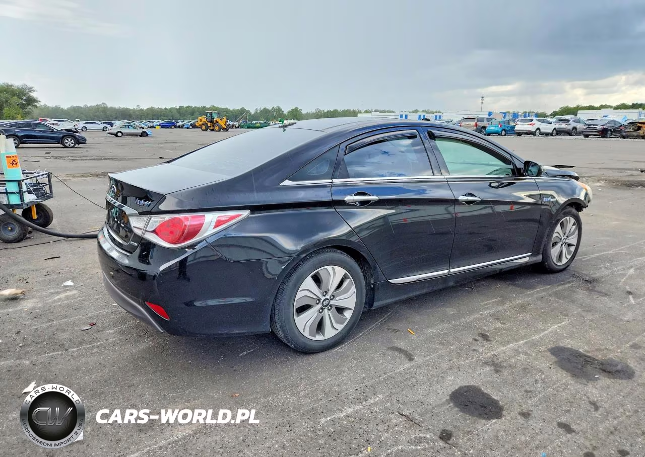2015 Hyundai Sonata Hybrid Limited VIN:KMHEC4A41FA122452 - 3