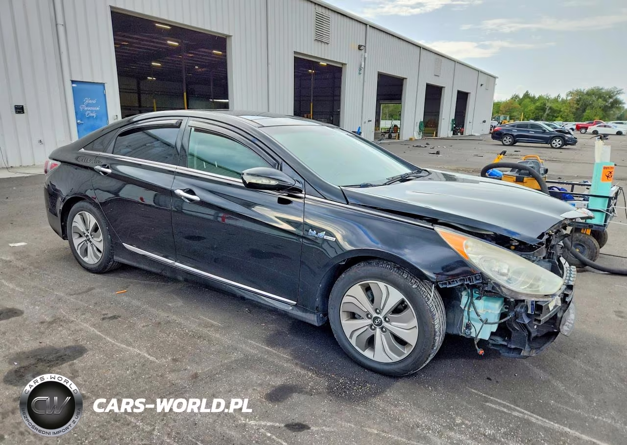 2015 Hyundai Sonata Hybrid Limited VIN:KMHEC4A41FA122452 - 4
