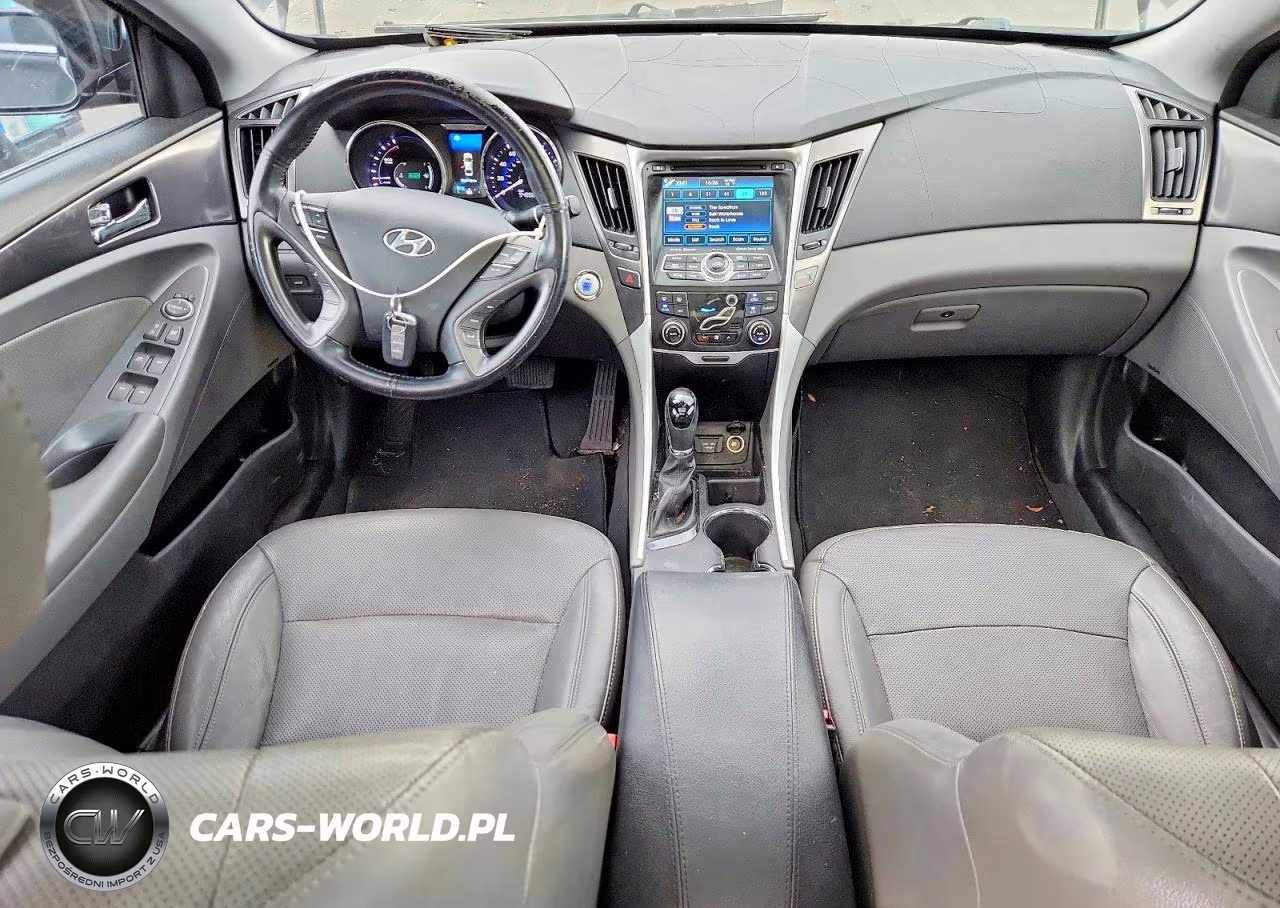2015 Hyundai Sonata Hybrid Limited VIN:KMHEC4A41FA122452 - 8