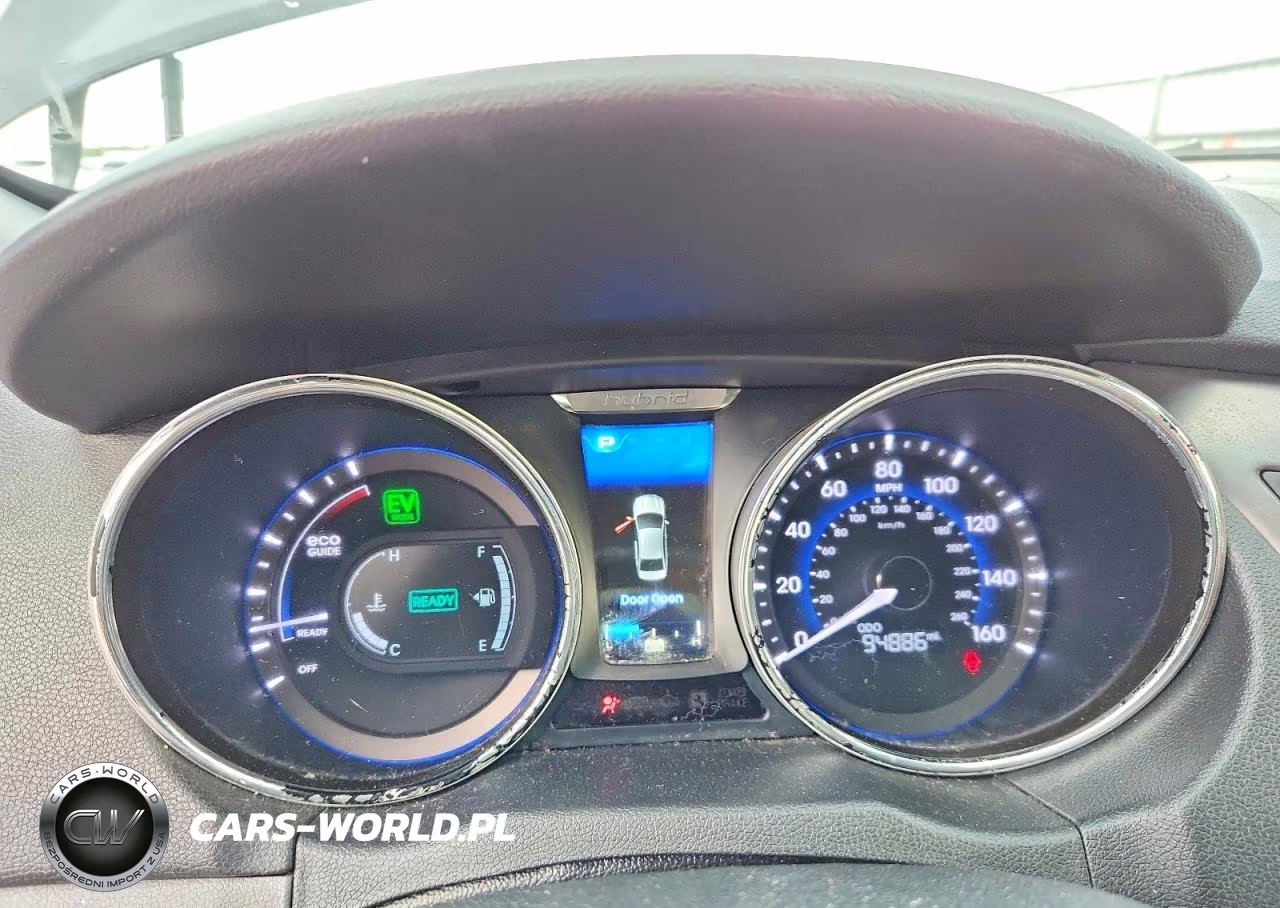 2015 Hyundai Sonata Hybrid Limited VIN:KMHEC4A41FA122452 - 9