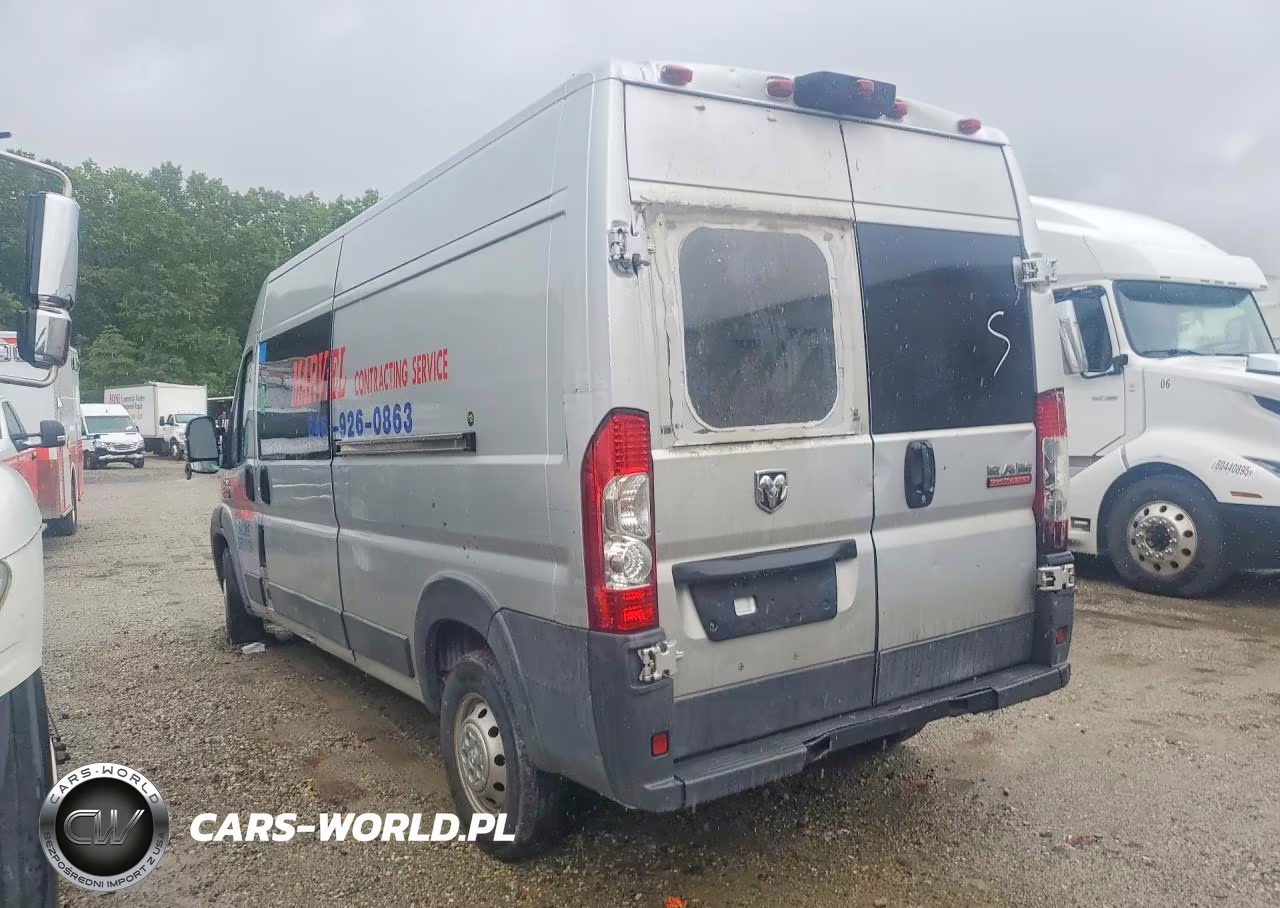 2018 Ram Promaster 2500 2500 High VIN:3C6TRVDG8JE151059 - 2