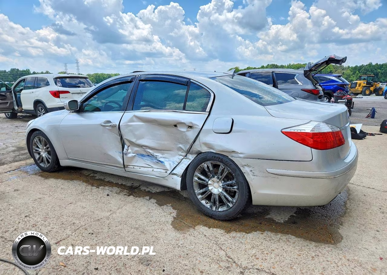 2009 Hyundai Genesis 4.6L VIN:KMHGC46F69U047141 - 2