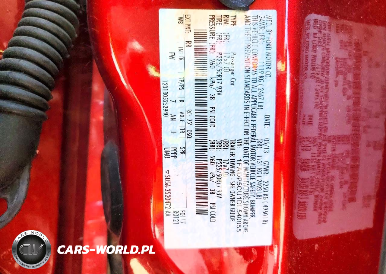 2013 Ford C-Max Premium VIN:1FADP5CU1DL540055 - 12
