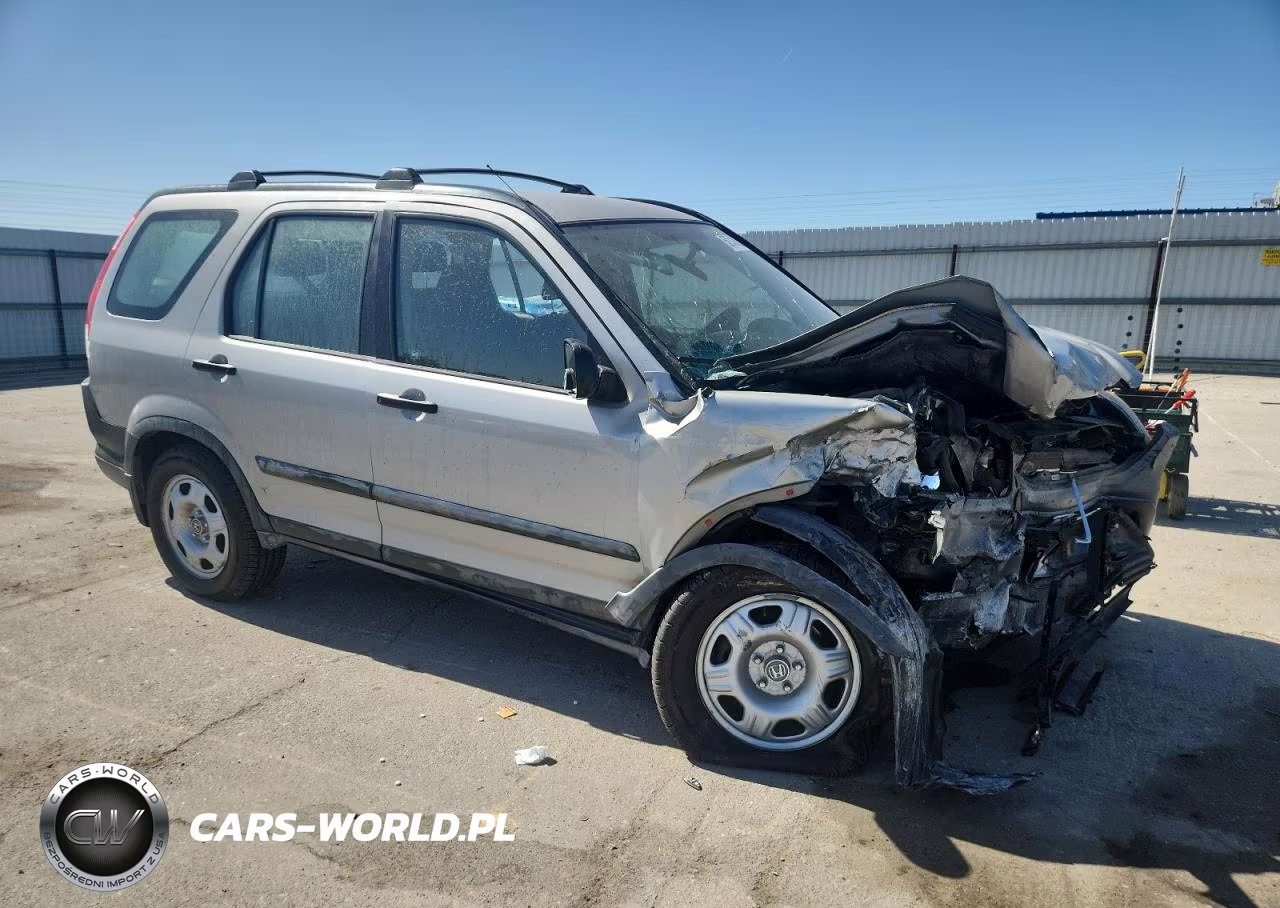 2005 Honda Cr-V Lx VIN:JHLRD68555C002222 - 4