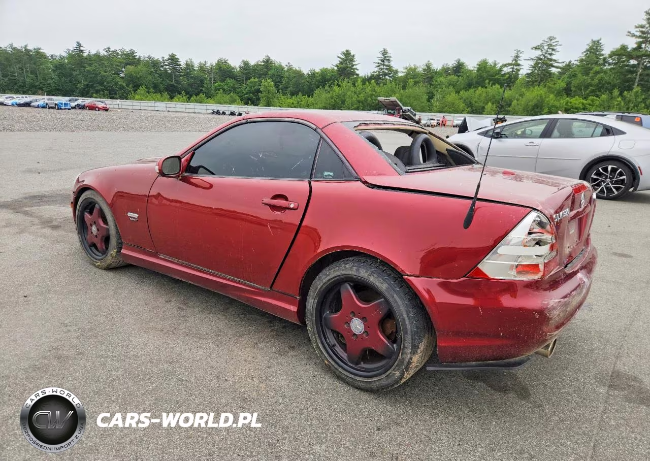 2001 Mercedes-Benz Slk 320 VIN:WDBKK65F21F205352 - 2