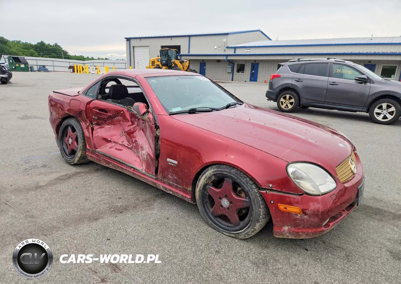 2001 Mercedes-Benz Slk 320 VIN:WDBKK65F21F205352 - 4