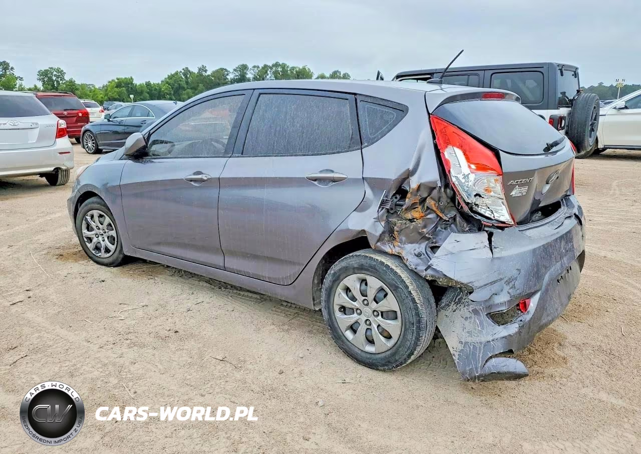 2013 Hyundai Accent Gs VIN:KMHCT5AE6DU129687 - 2