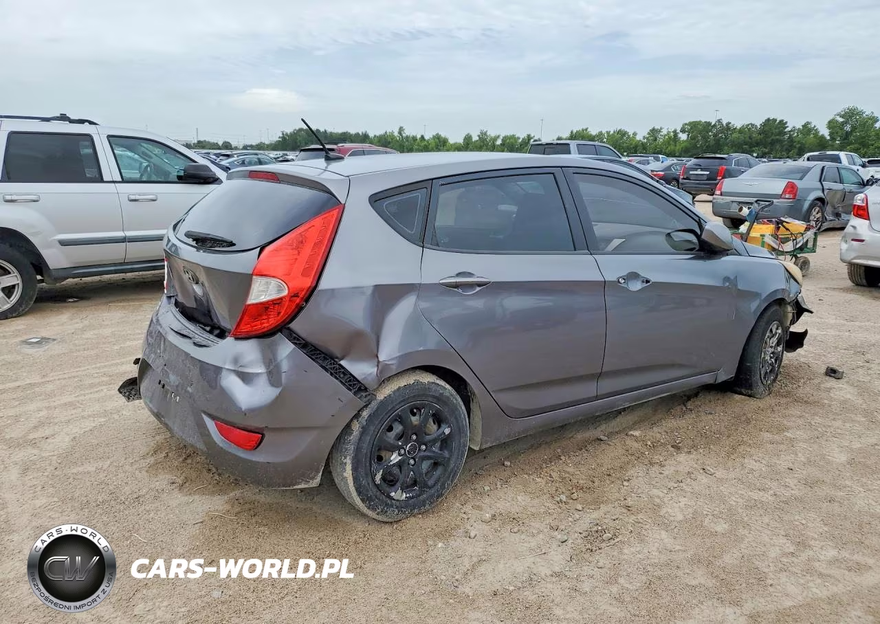 2013 Hyundai Accent Gs VIN:KMHCT5AE6DU129687 - 3