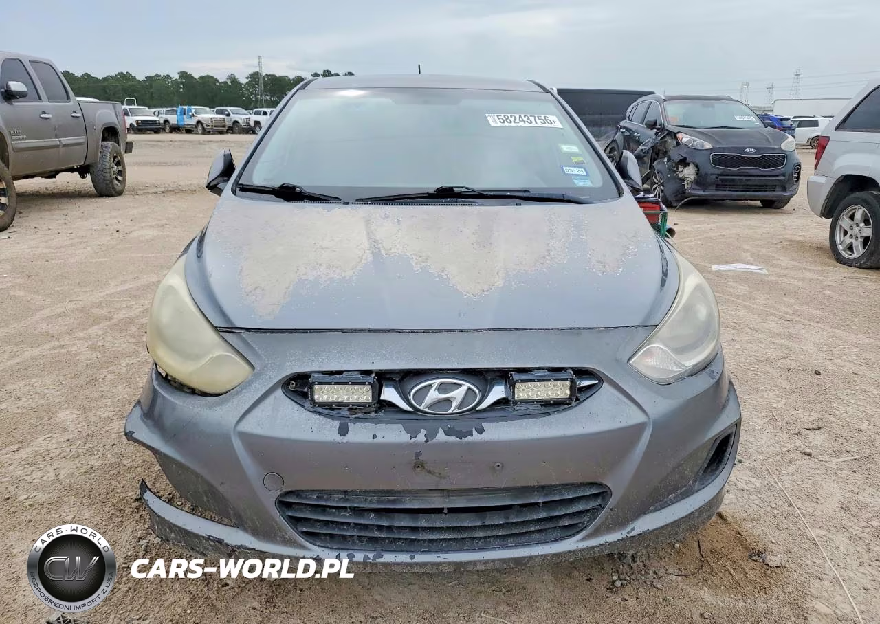 2013 Hyundai Accent Gs VIN:KMHCT5AE6DU129687 - 5