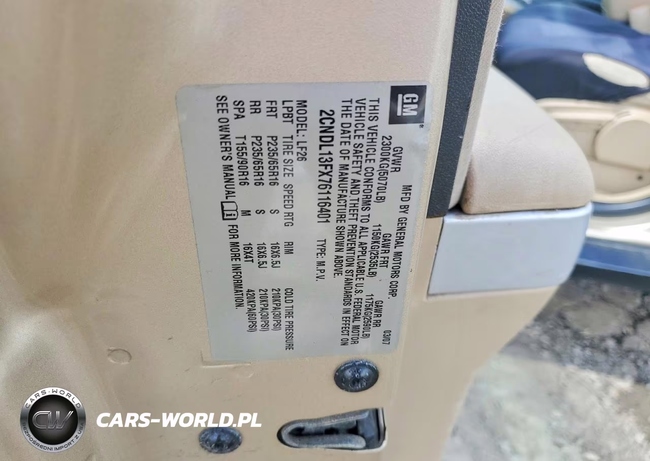 2007 Chevrolet Equinox Ls VIN:2CNDL13FX76116401 - 13